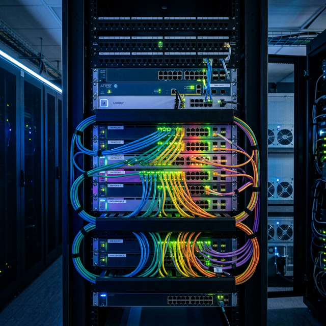 Switches e Rack de Rede